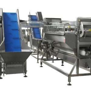 Automatic top-and-tail cutting machine for carrots and courgettes - SCZ